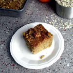 orange-oatmeal snacking cake