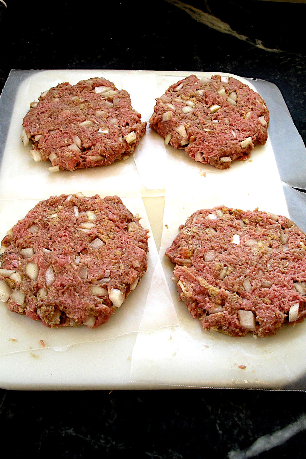 Turkey Burgers, prepped and ready to cook