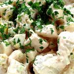 Finished Blue Cheese Potato Salad