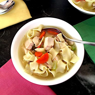 Bowls of Chicken Soup