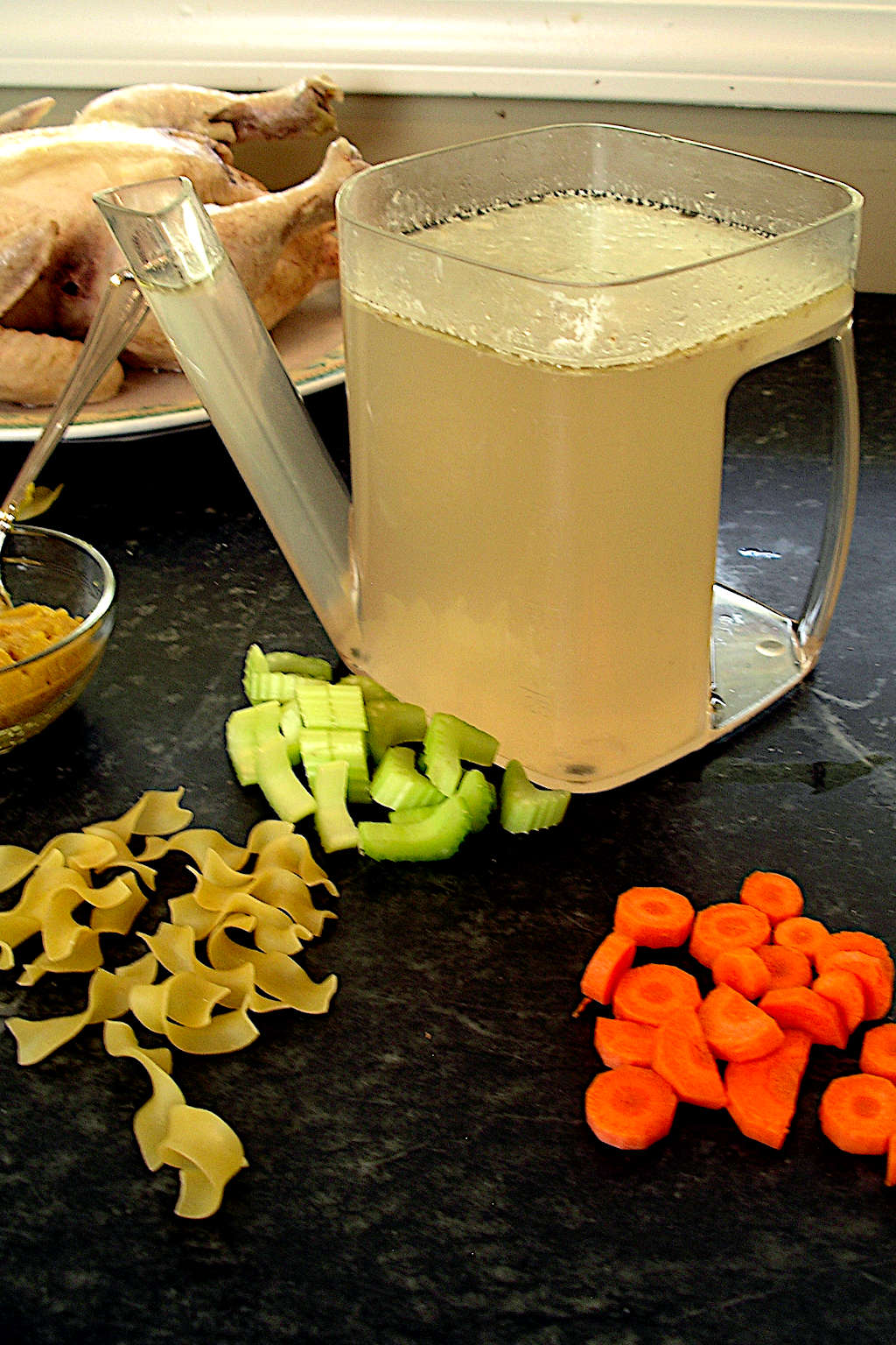 ingredients for chicken soup