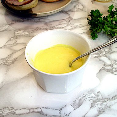 Microwave Hollandaise Sauce